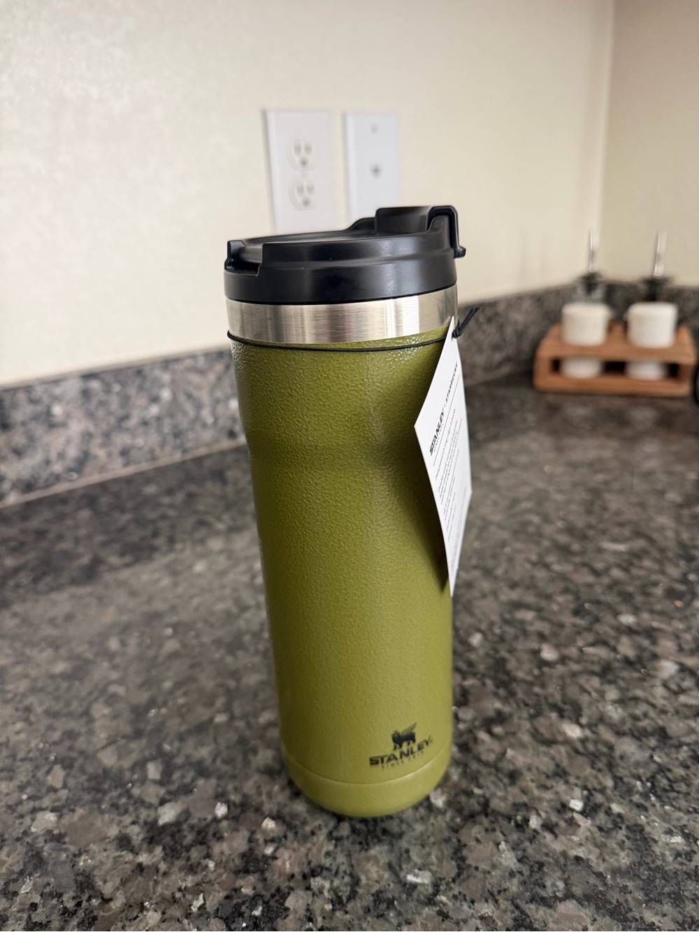 Starbucks x Stanley Olive Green Military Commitment Travel Mug with Handle - Picture 5 of 6
